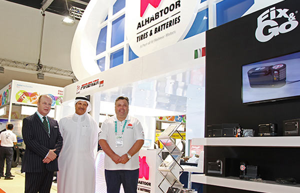 Al Habtoor Motors – Tires & Batteries Division presents key international tire and battery brands in Automechanika Dubai 2014