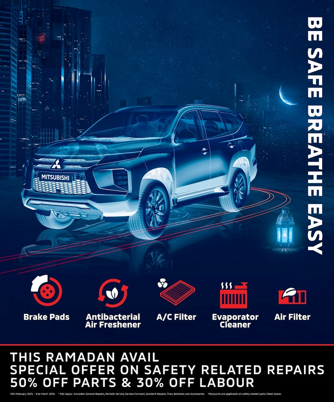 Mitsubishi Service Ramadan Offer