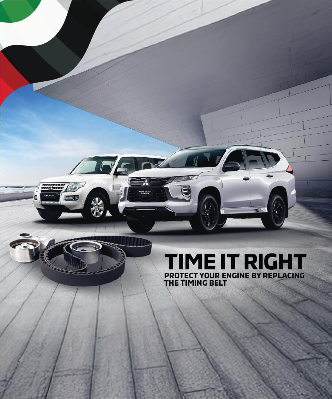 Celebrate Eid Al Etihad and enjoy exclusive savings with our special Mitsubishi aftersales offer