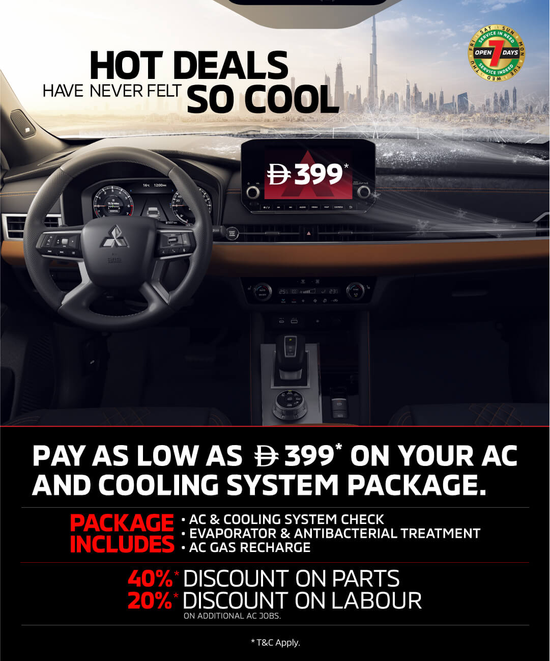 Mitsubishi A/C Offer