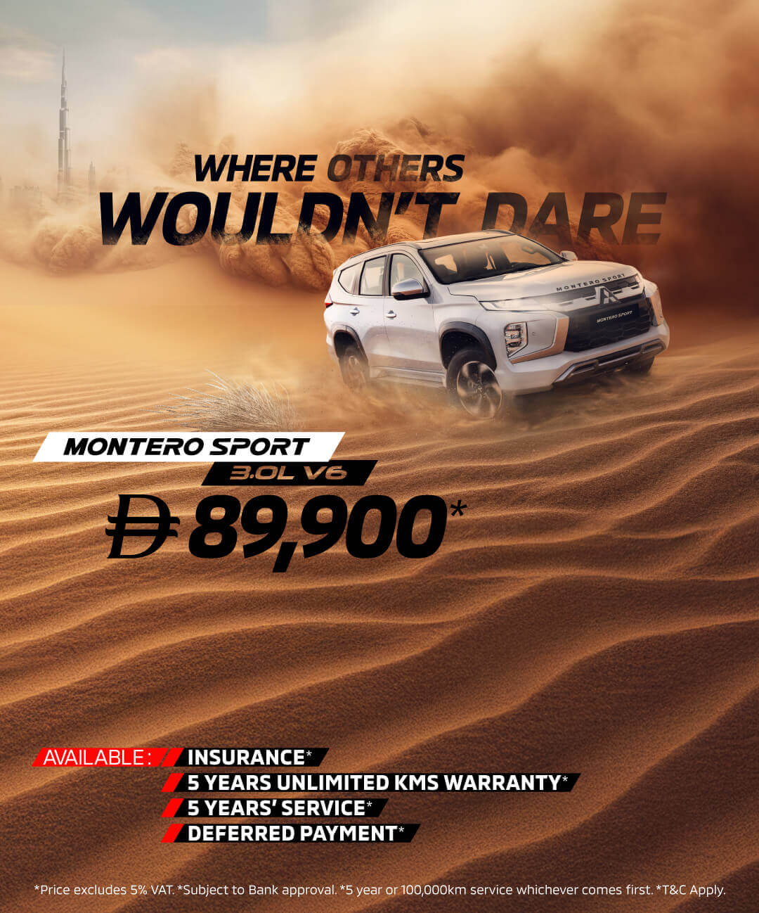 Desert Storm Montero Sport