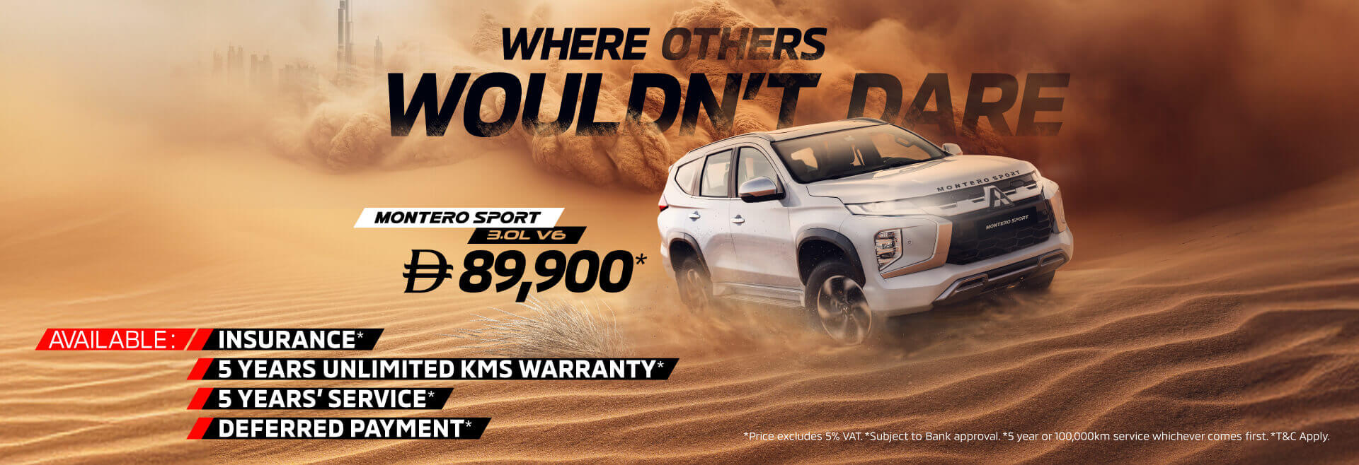 Price unbeatable Montero Sport