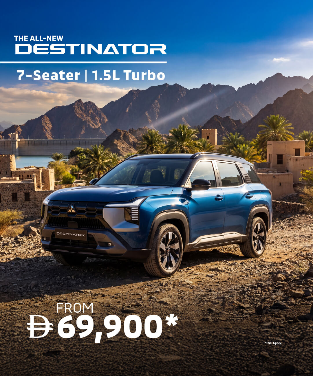 The All-New Mitsubishi Destinator starting from AED 69,900*