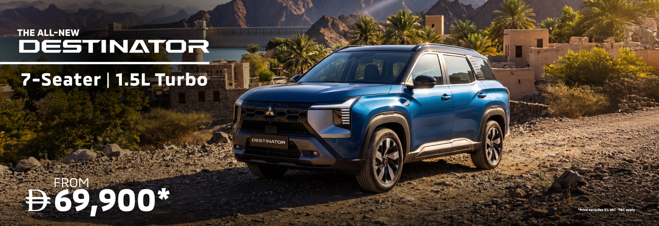 The All-New Mitsubishi Destinator starting from AED 69,900*