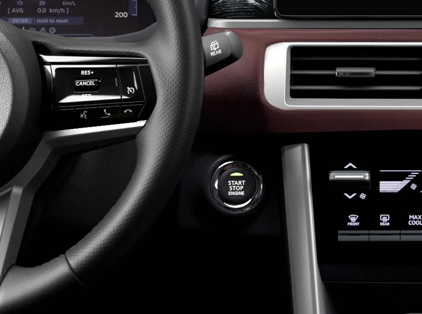 Xpander Cross start stop