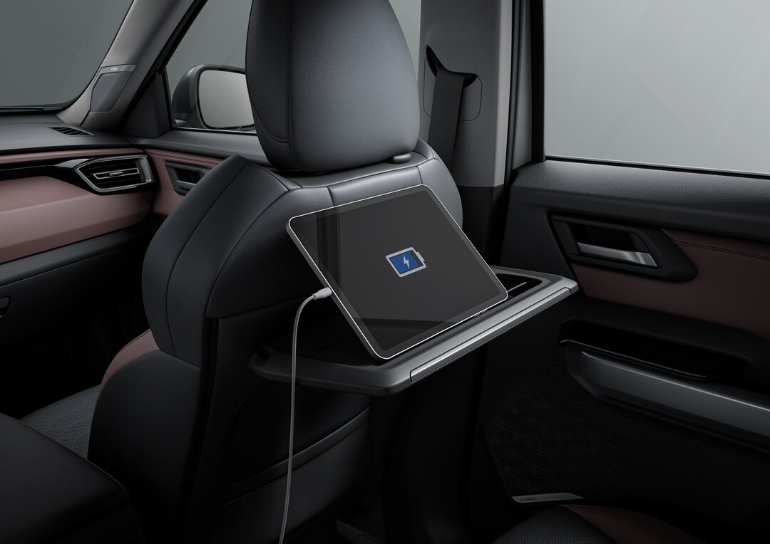 2nd Row Foldable Table