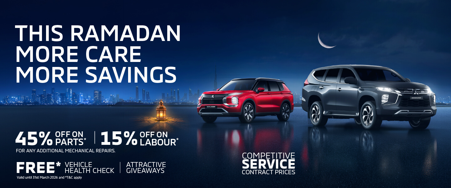 Expert Care for Your Mitsubishi with Exclusive Ramadan Savings