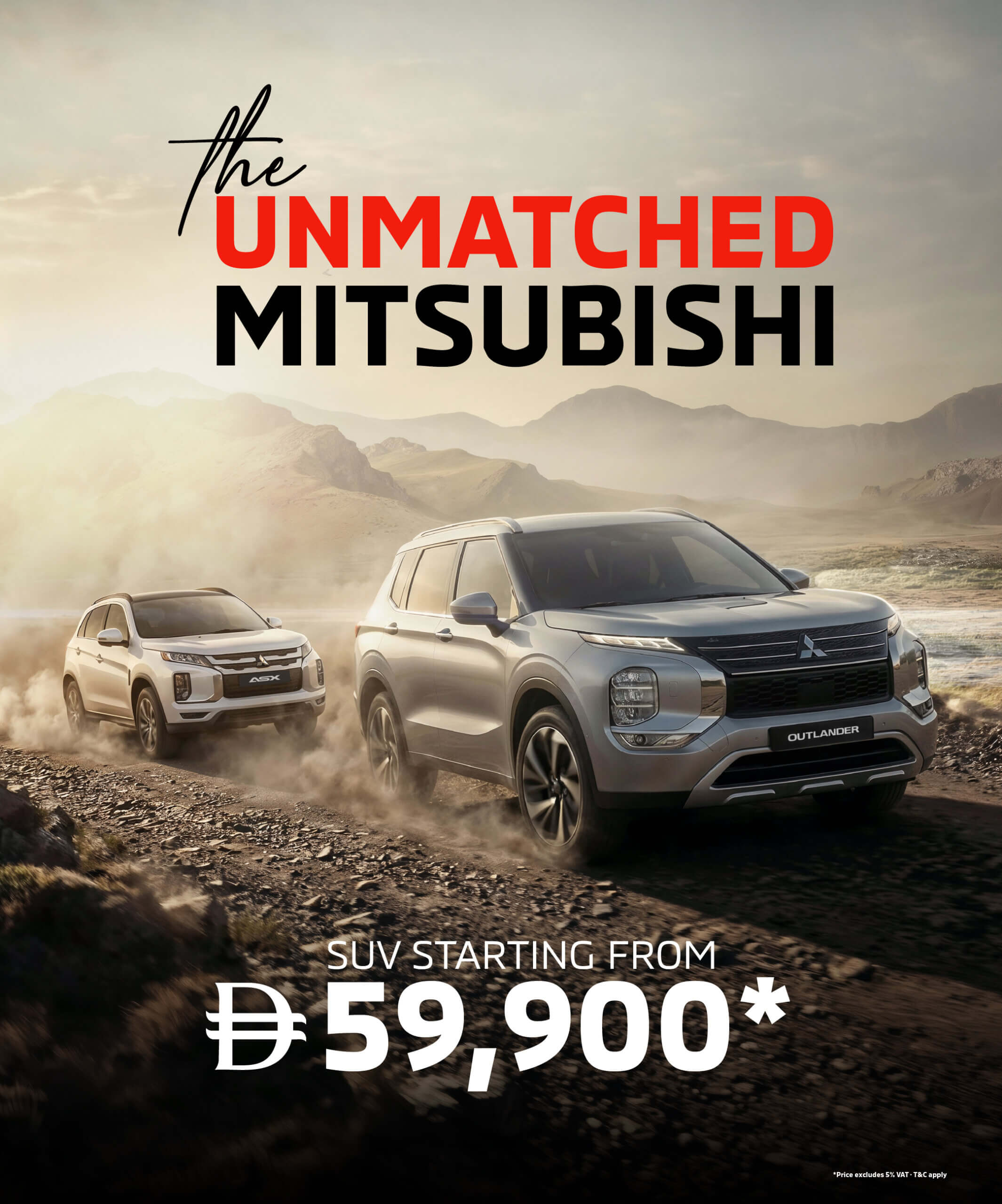 The Unmatched Mitsubishi SUV Lineup