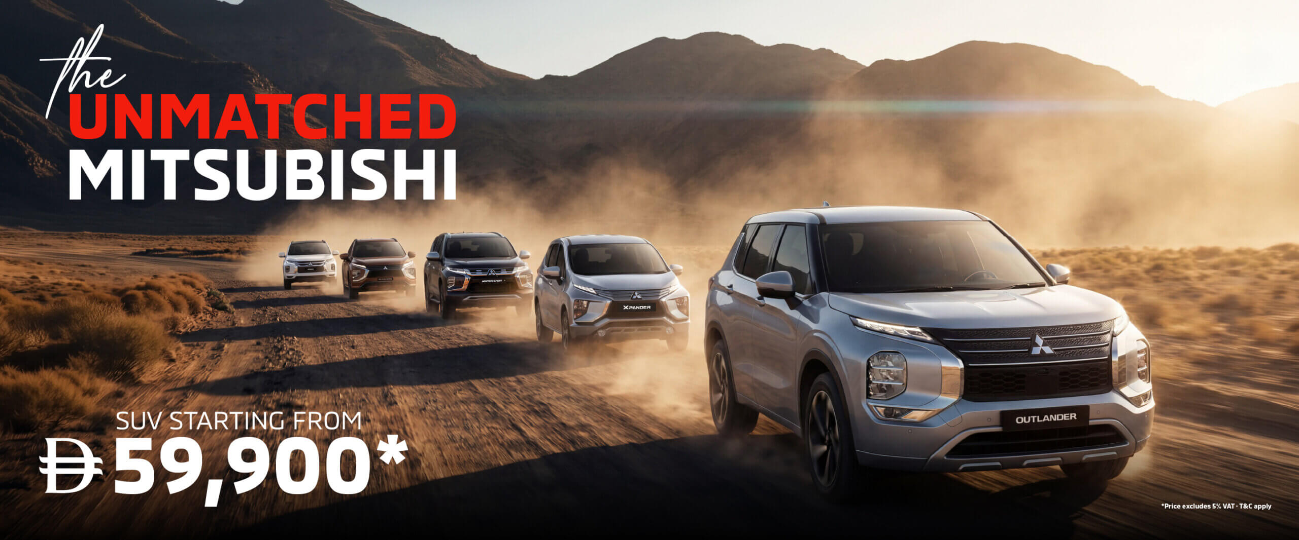 The Unmatched Mitsubishi SUV Lineup