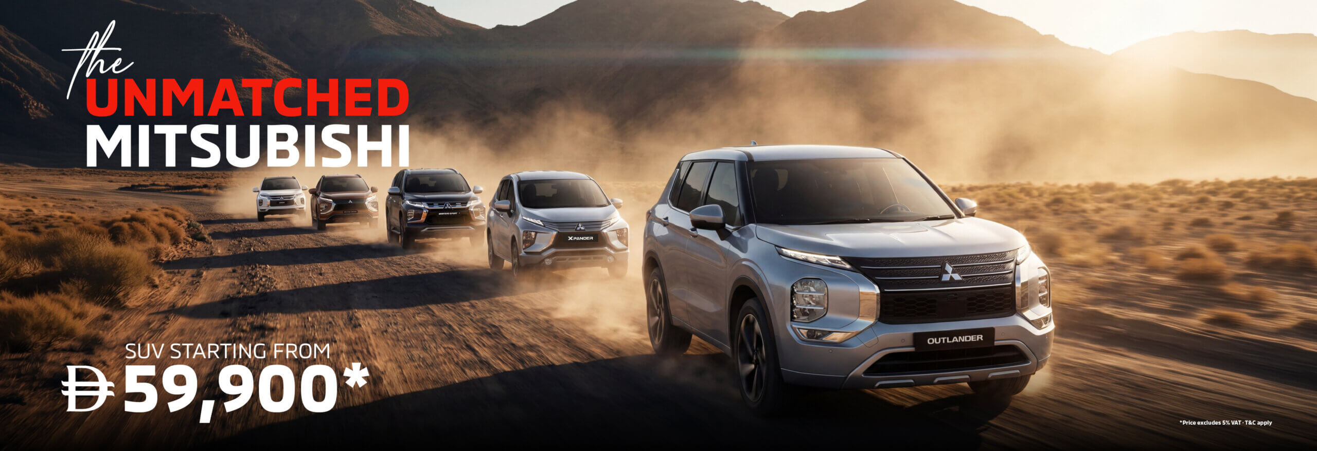 The Unmatched Mitsubishi SUV Lineup