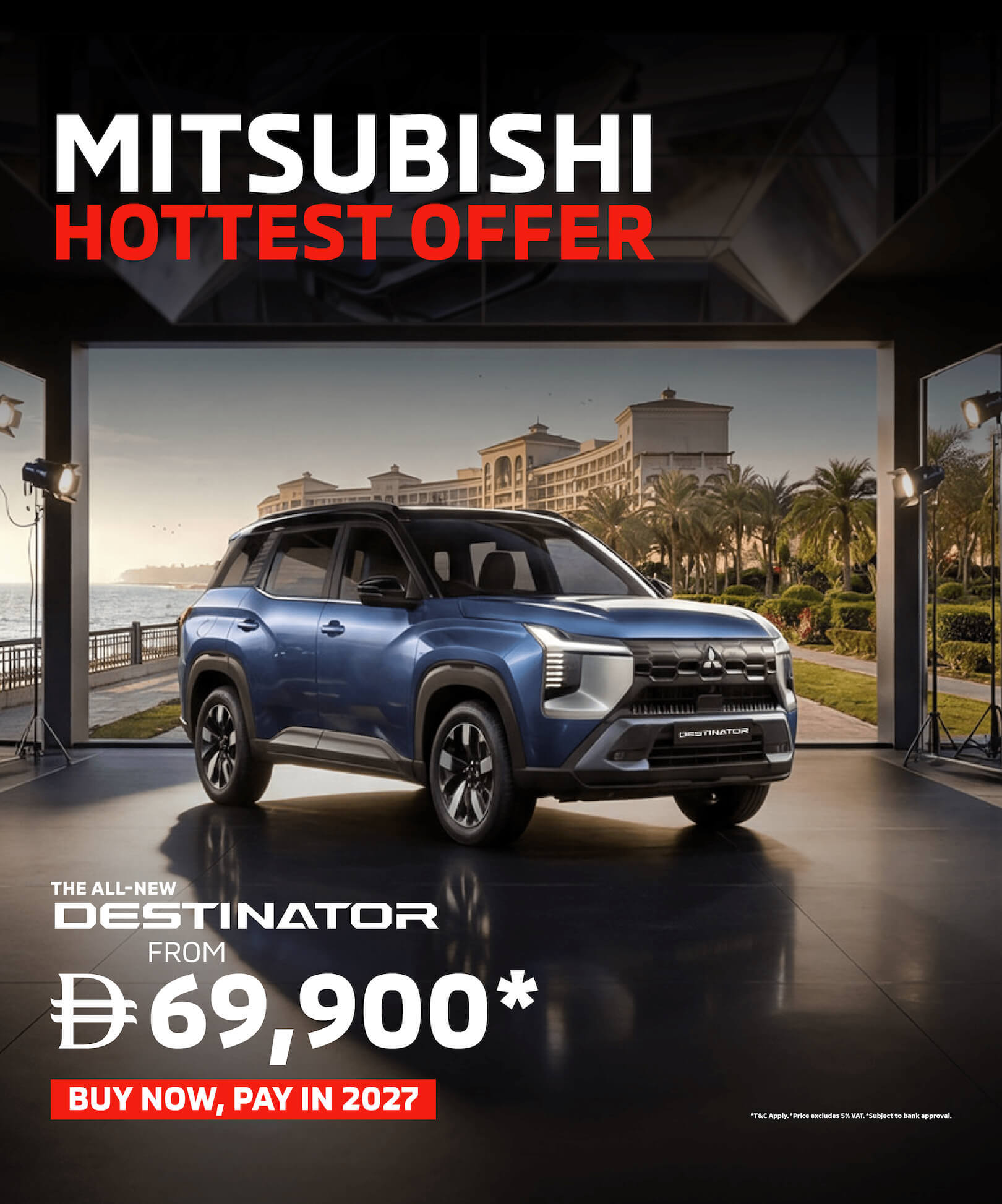 All-New Mitsubishi Destinator – From AED 69,900*