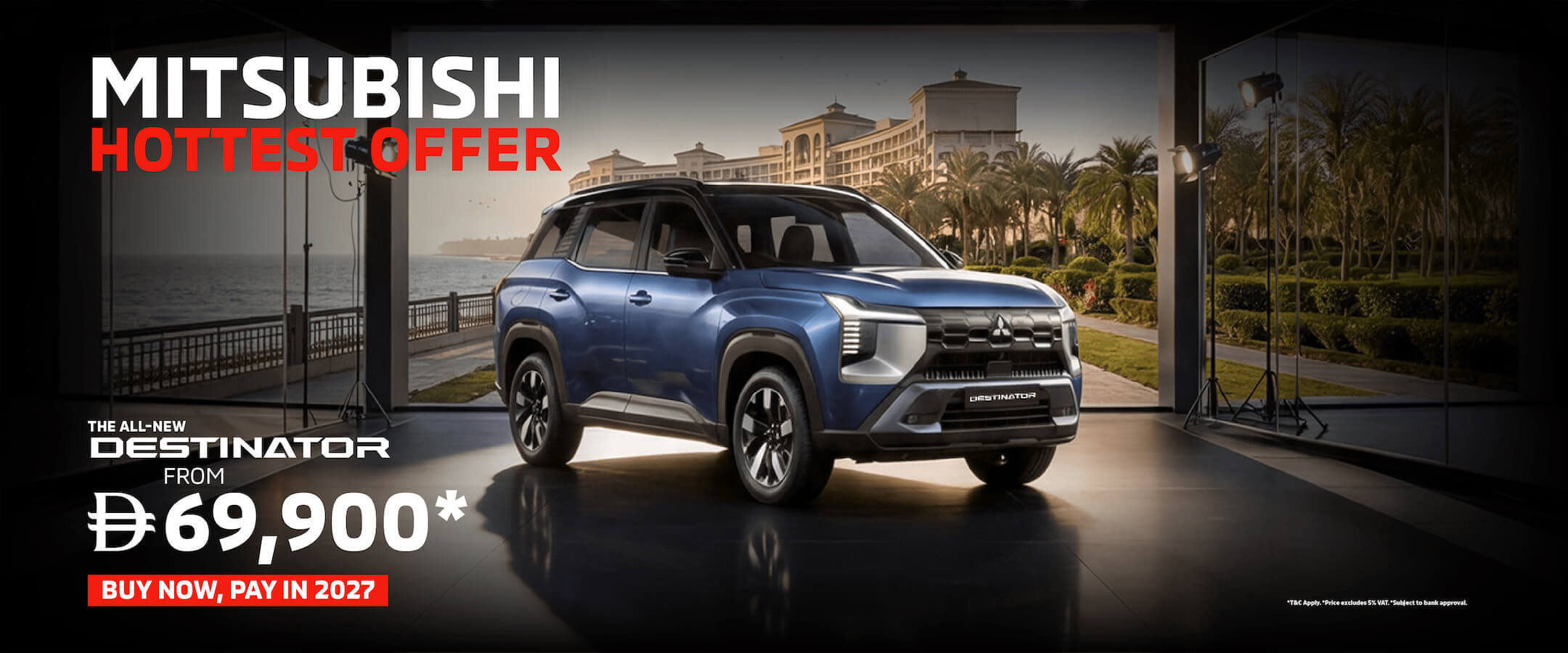 All-New Mitsubishi Destinator – From AED 69,900*