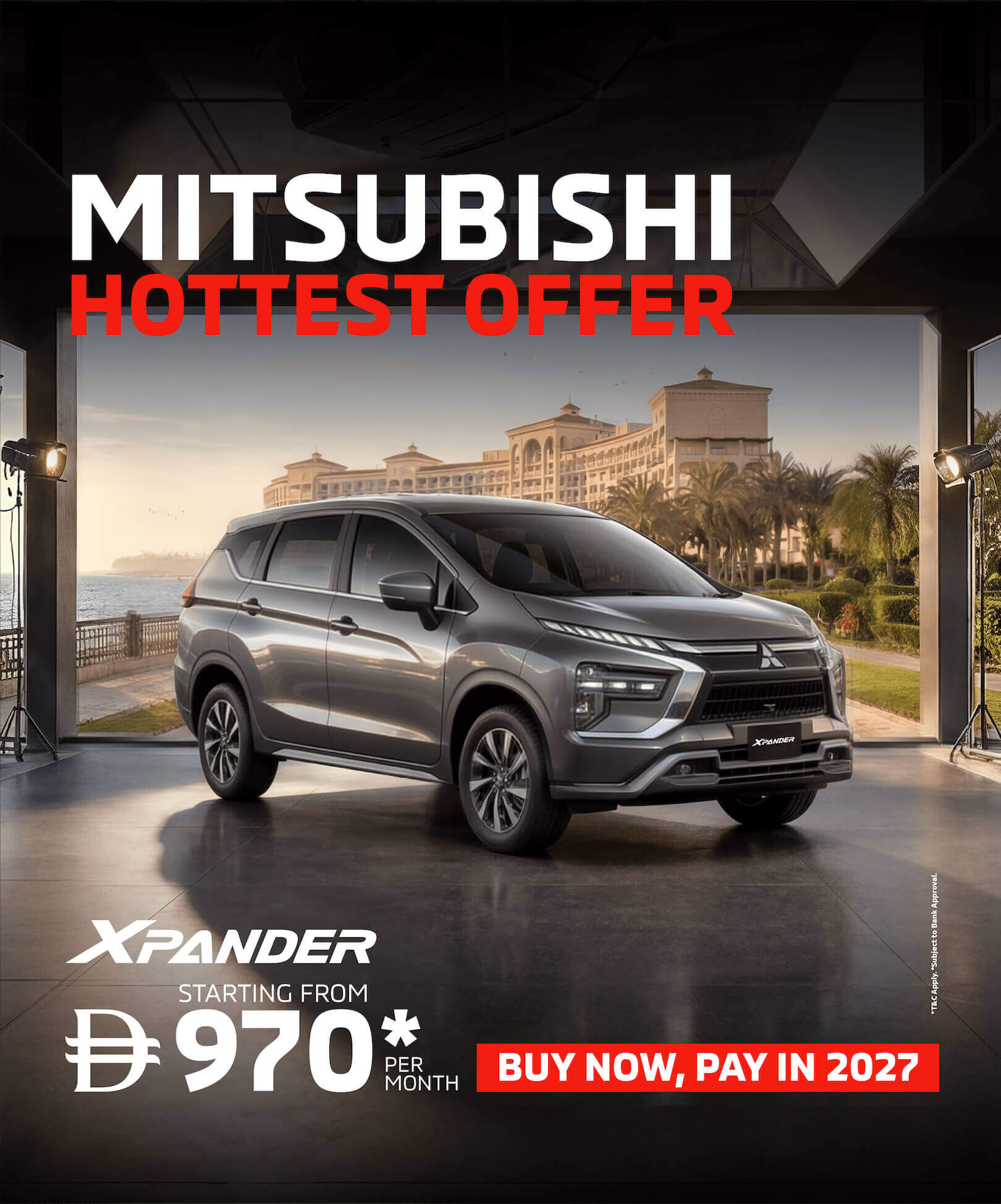 Mitsubishi Xpander Cross – Buy Now, Pay in 2027