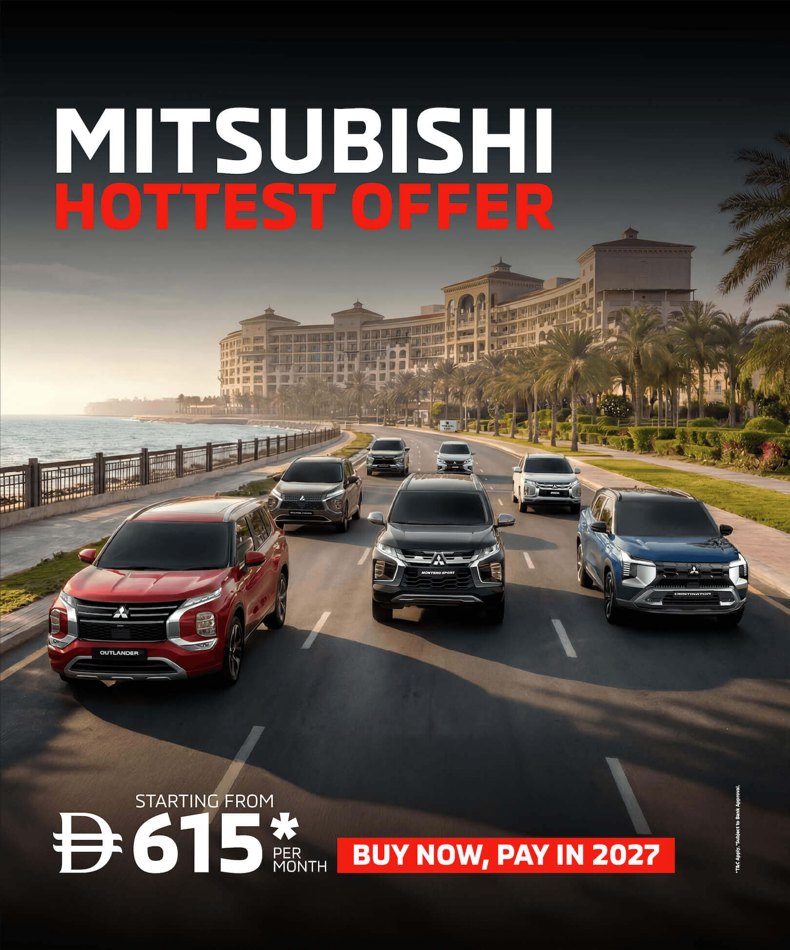 Mitsubishi Hottest Offer – Buy Now, Pay in 2027