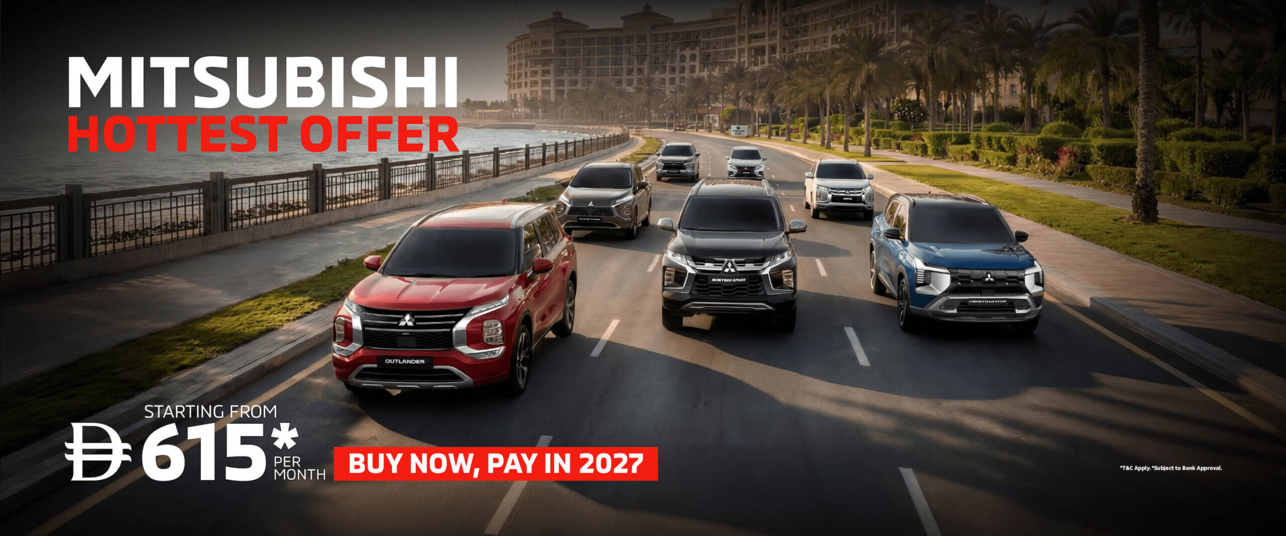 Mitsubishi Hottest Offer – Buy Now, Pay in 2027