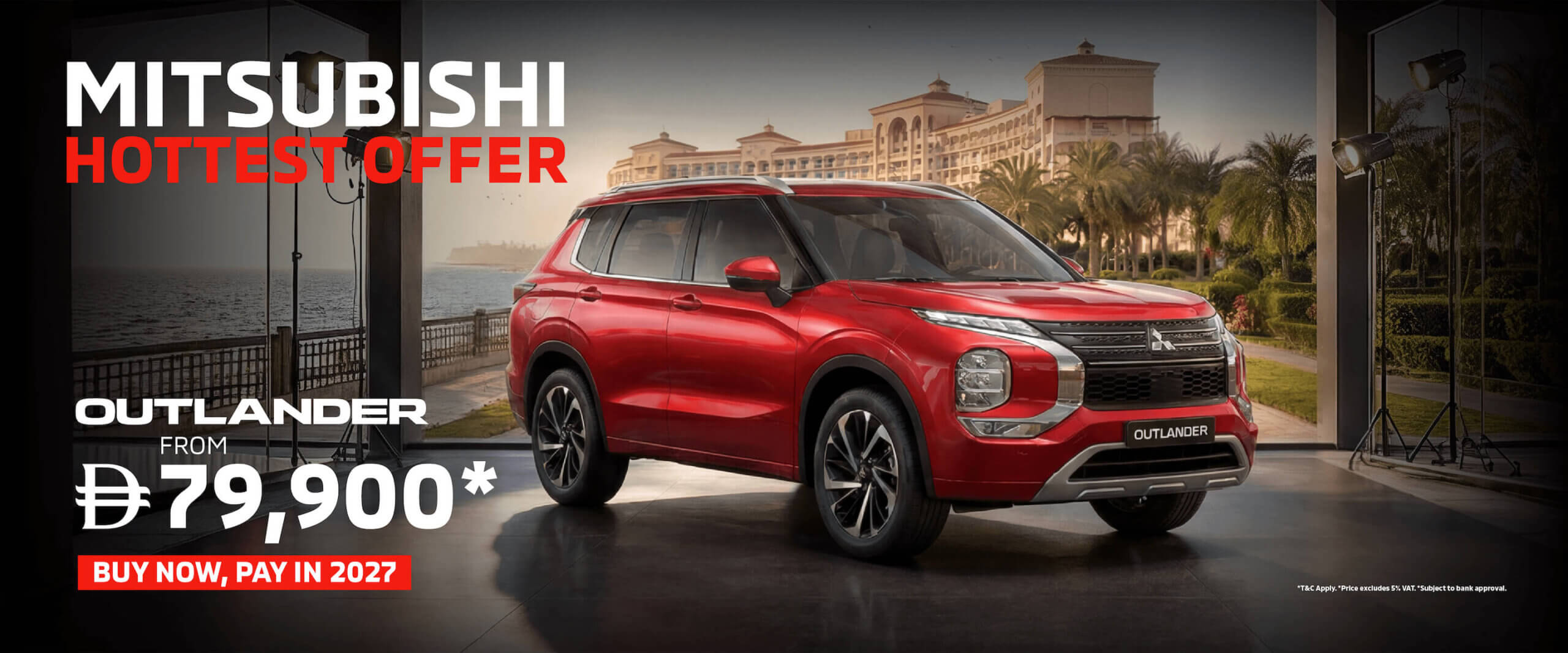 Mitsubishi Outlander – From AED 79,900