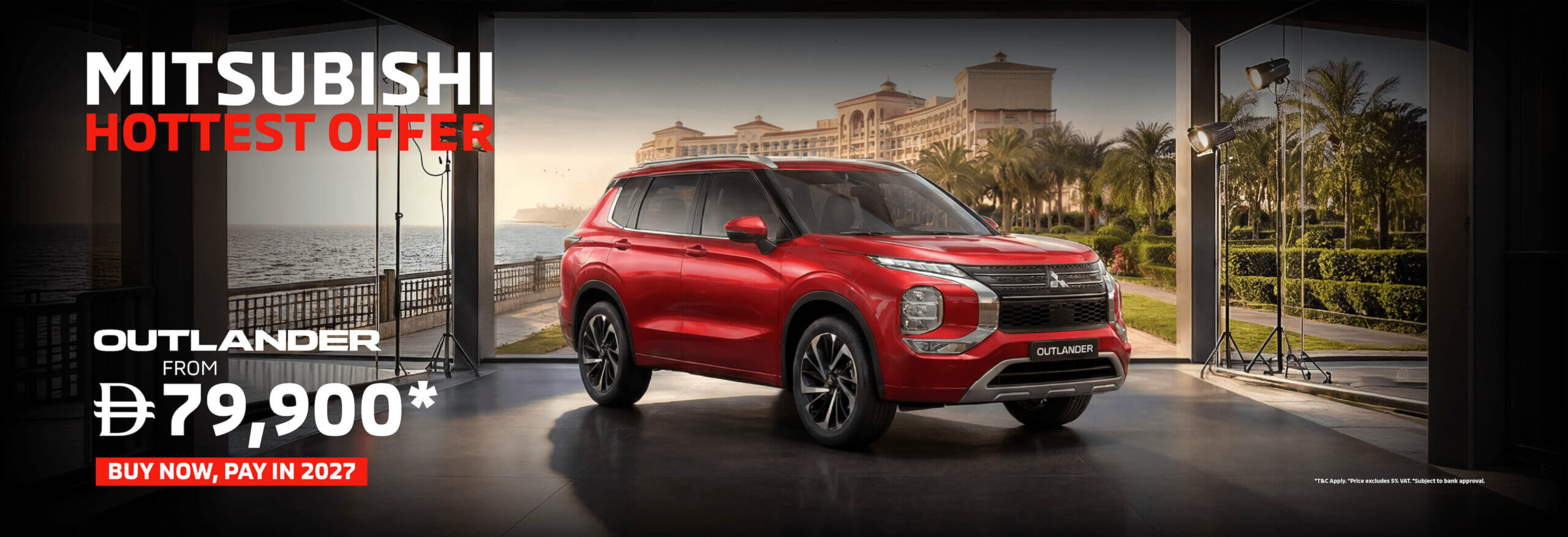 Mitsubishi Outlander – From AED 79,900