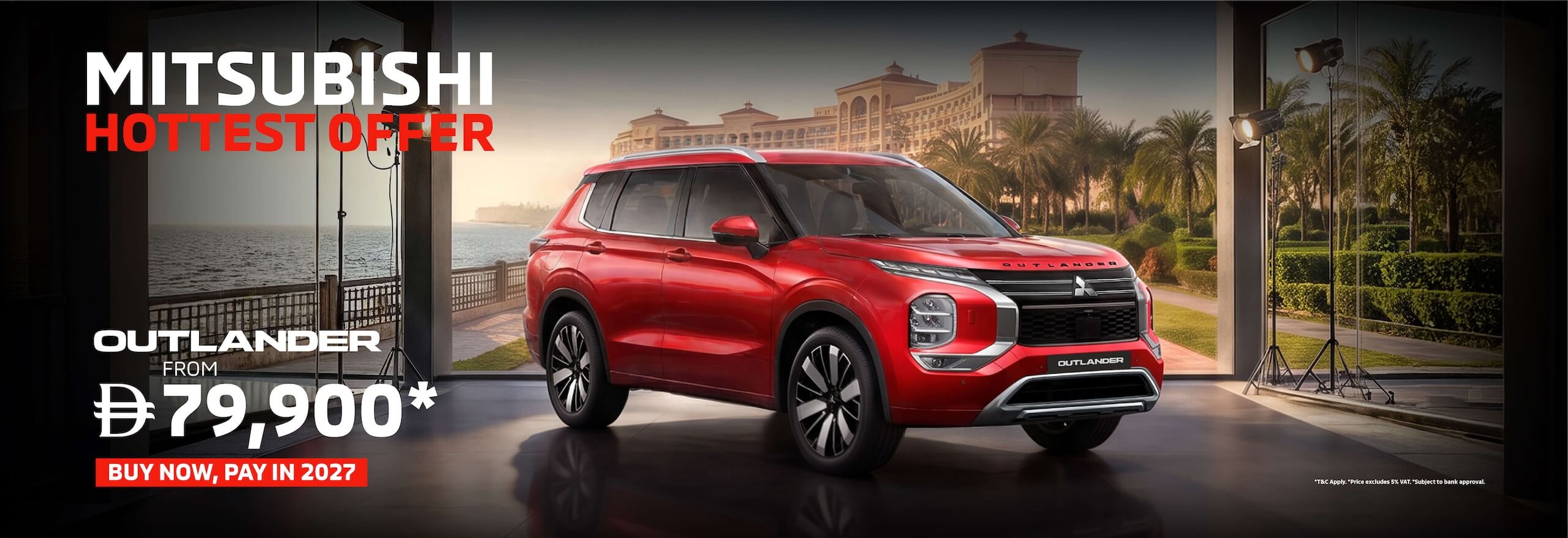 Mitsubishi Outlander – From AED 79,900*