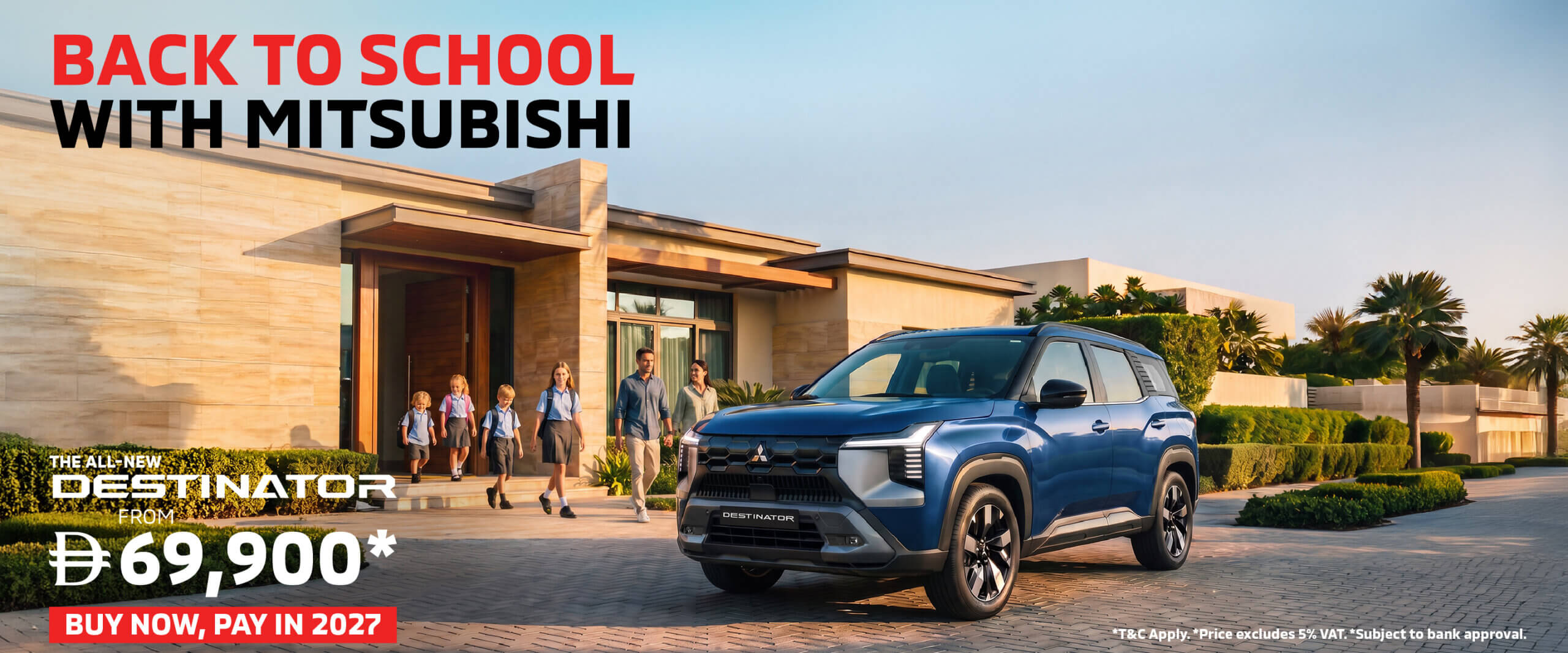 Back to School with the All-New Mitsubishi Destinator – From AED 69,900