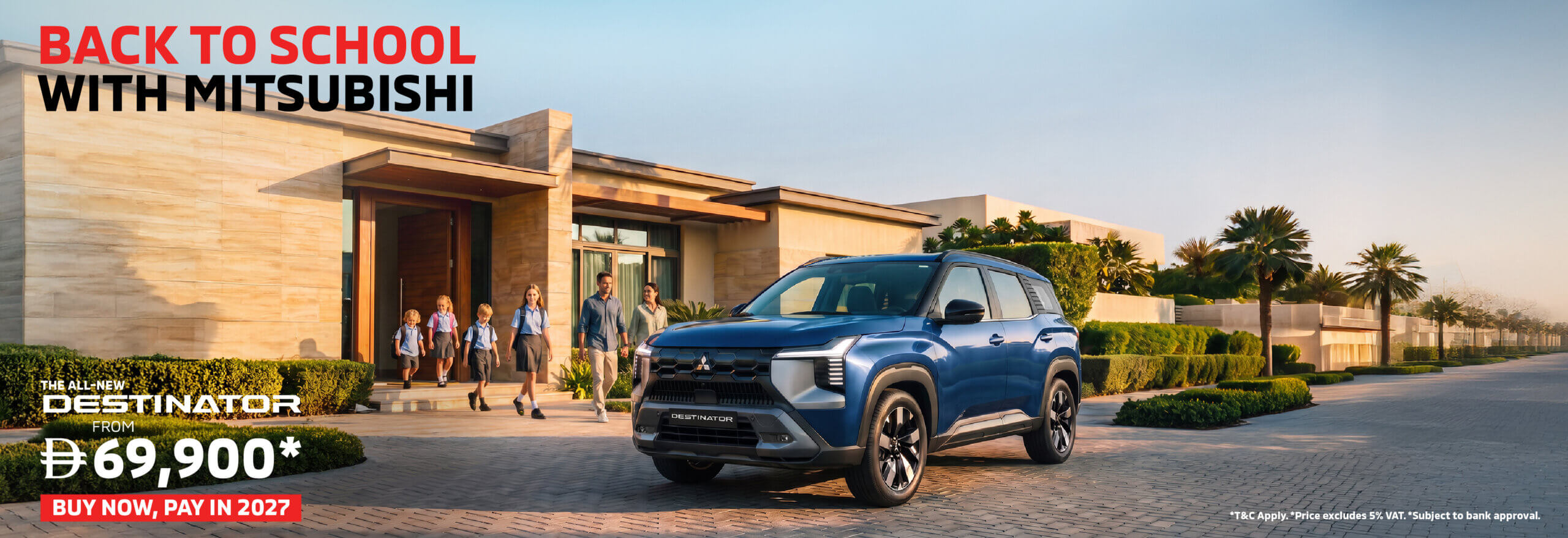 Back to School with the All-New Mitsubishi Destinator – From AED 69,900