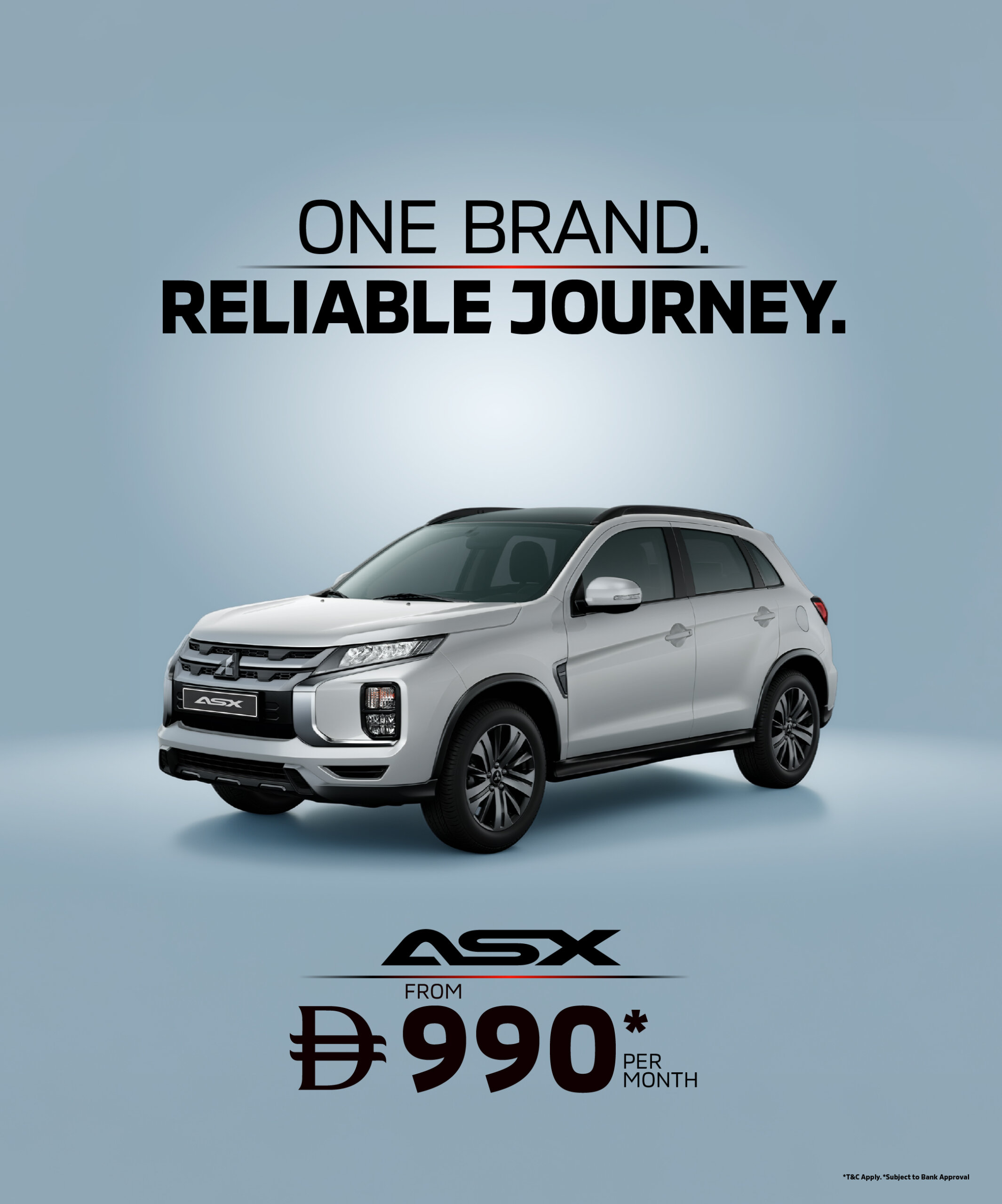 The Mitsubishi ASX – Versatile Compact SUV From AED 990/Month*