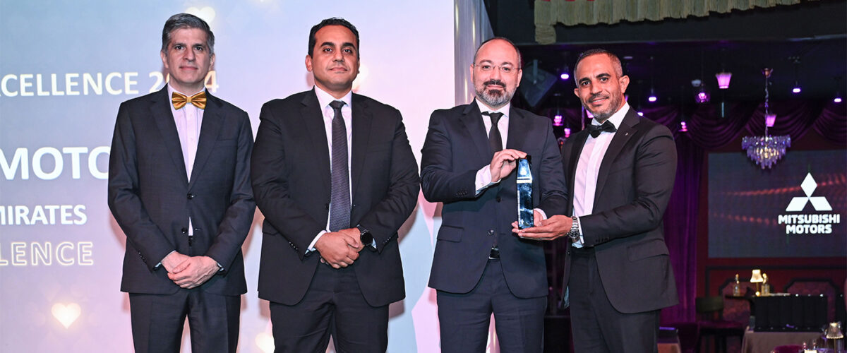 Al Habtoor Motors honoured at Mitsubishi Business Excellence Awards