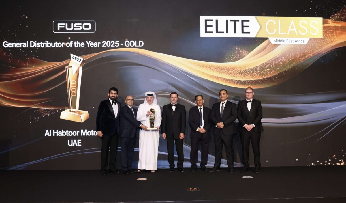 Al Habtoor Motors Recognised 3rd Time as EliteClass MENA FUSO General Distributor of the Year 2025